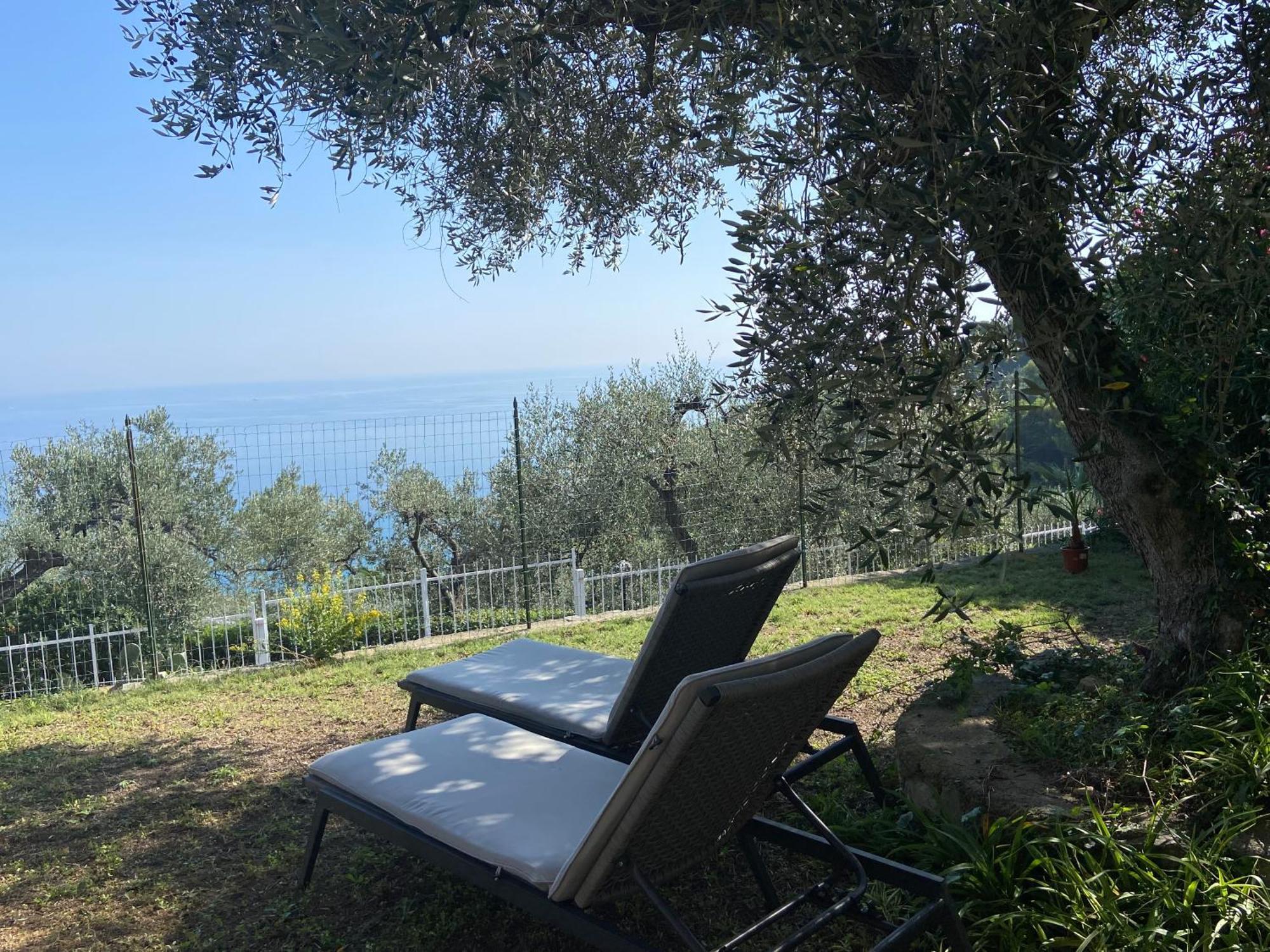 Ligurien Marina Dˋandora Ferienwohnung 100Qm Mit Meerblick Экстерьер фото